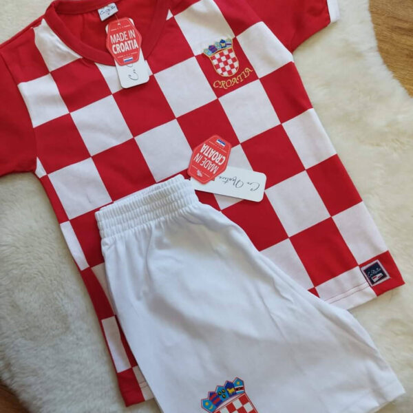 Pamučni komplet sa kockicama