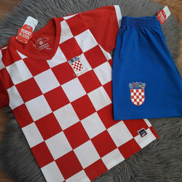 Pamučni komplet sa kockicama
