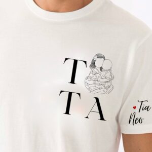 Majica "Tata" sa imenima djece po želji