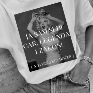 Majica "Ja sam sebi car, legenda i zakon!"
