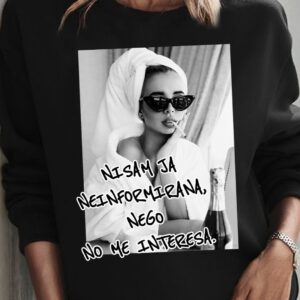 "Nisam neinformirana nego no me interesa"